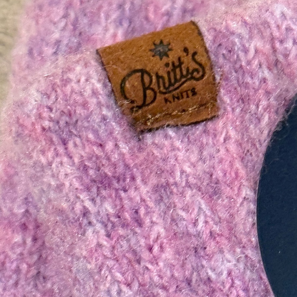 NWT Britt’s Knits Light Purple Poly/Wool Blend Ladies Gloves - Picture 5 of 7